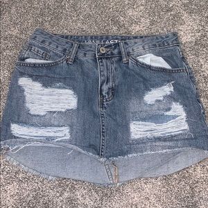 Denim Mini Skirt